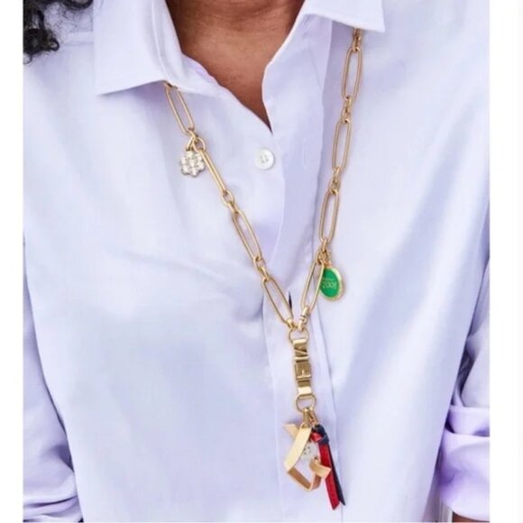 Sold NWOT “V” Clare V Ribbon Charm - Picture 7 of 9